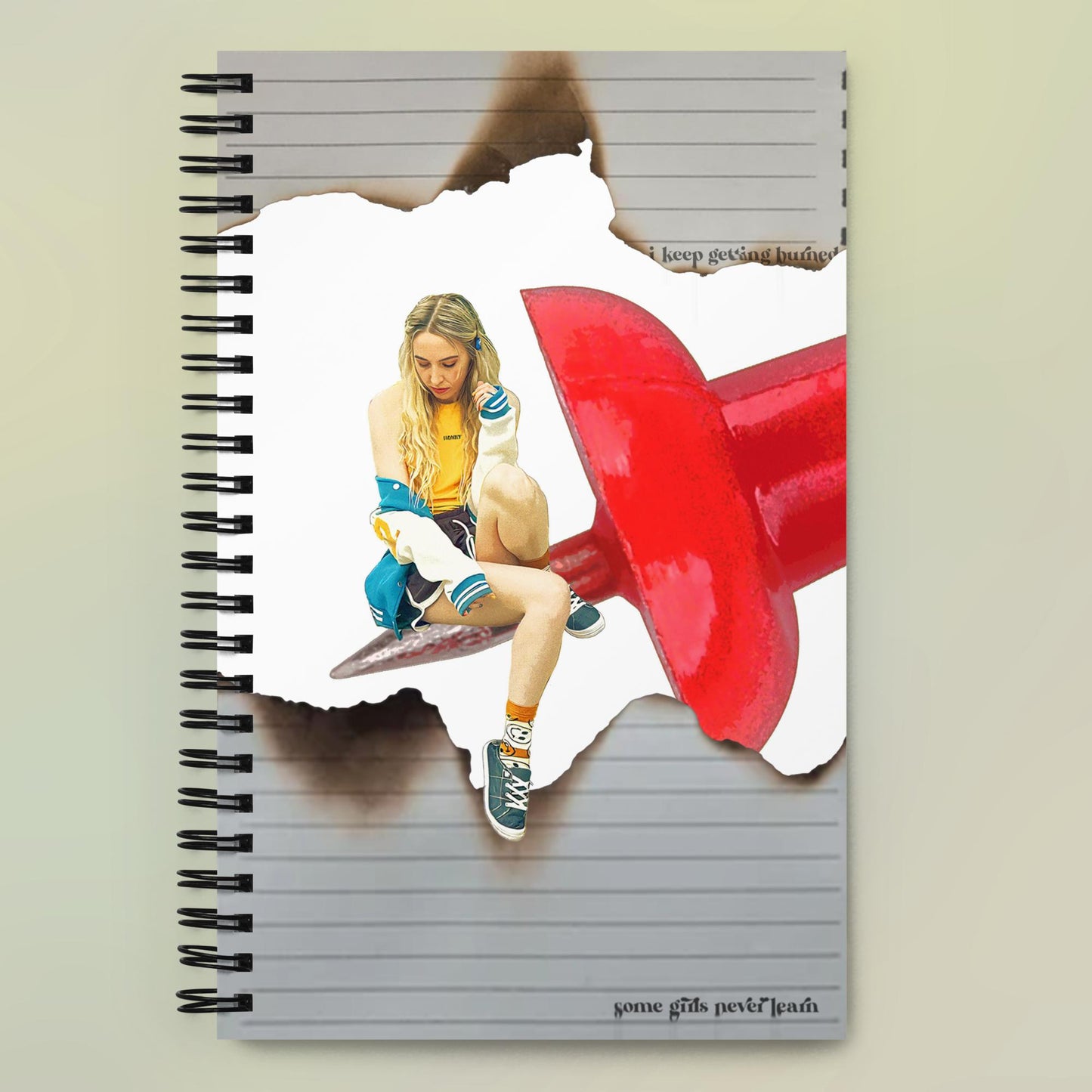 Thumbtack notebook