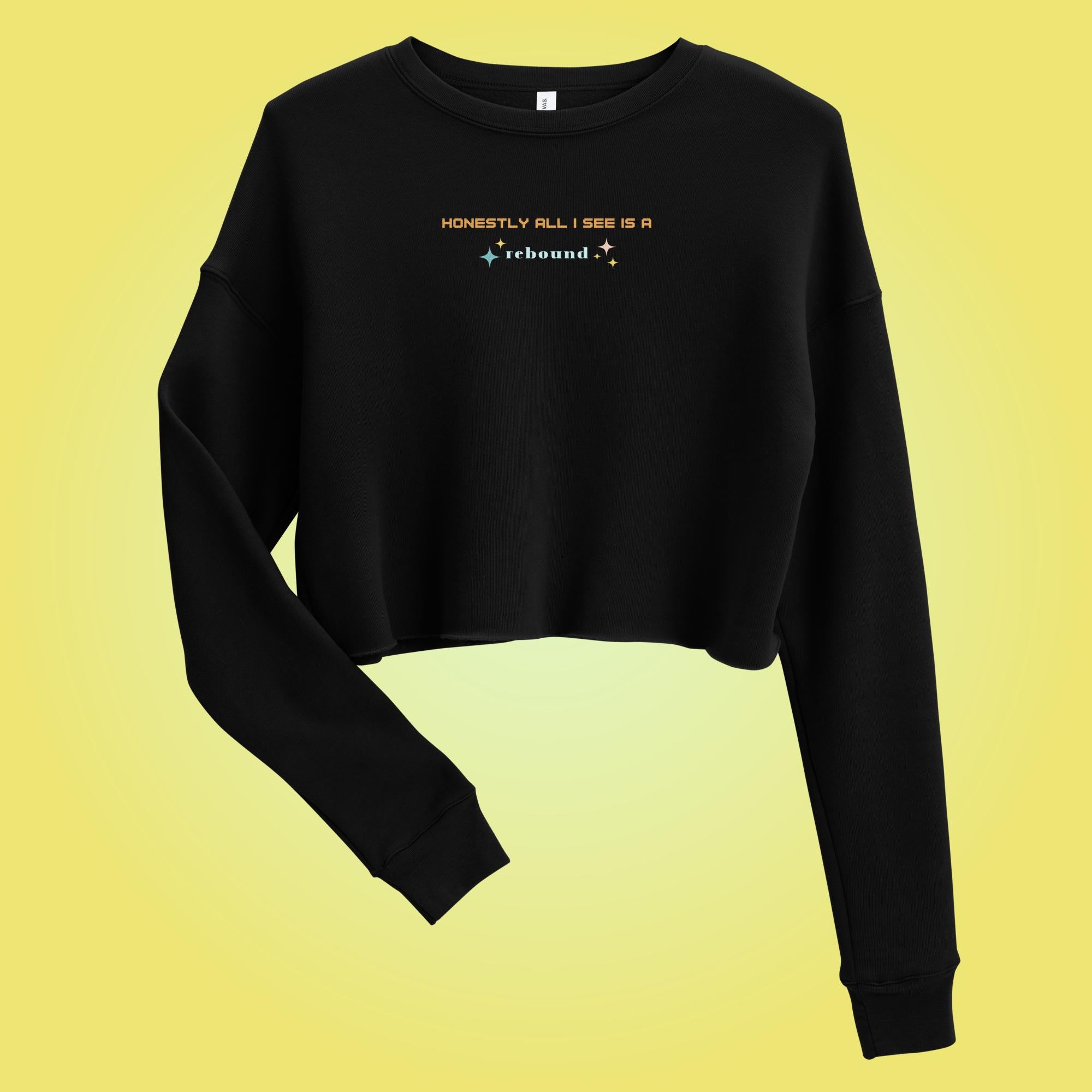 Jump Ship lyric cropped pullover – CRYPOP (official