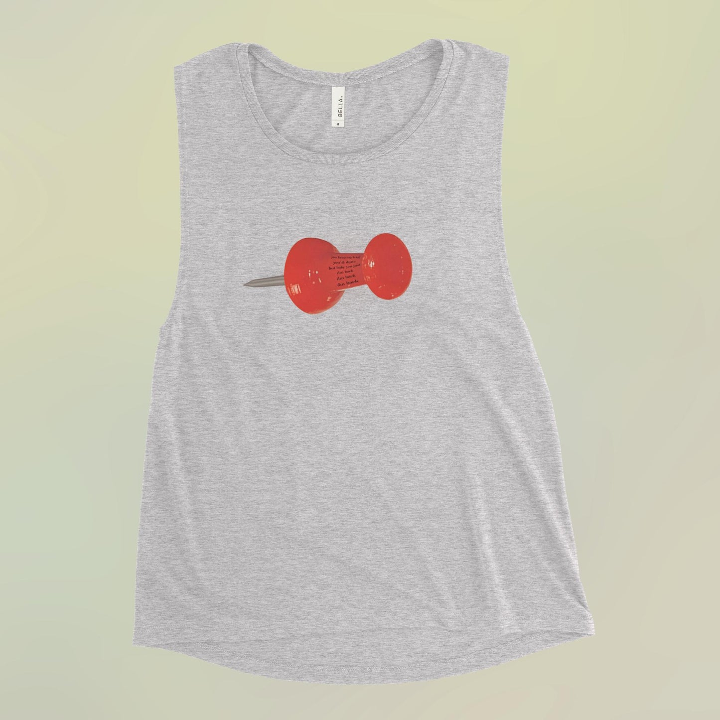 Thumbtack muscle tee